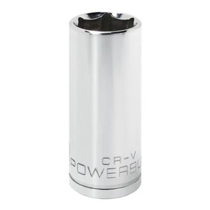 Powerbuilt 1/2 Inch Drive x 24 MM 6 Point Deep Socket - 640840 - Picture 1 of 5