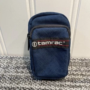 Cool Vintage Tamrac Camera Bag Carrying Case, 1980’s, Made in USA Navy Blue - Picture 1 of 9