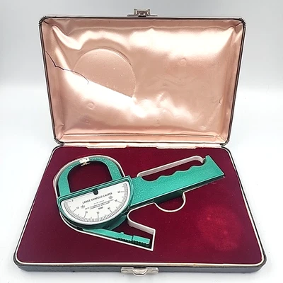 Pinça Skinfold Vintage Longa Cambridge Scientific com Estojo - Vidro Ausente - Imagem 1 de 4