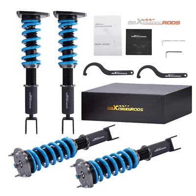 Coilovers 24 Level Damper Adjustable Shocks Kit For Audi A8 Quattro 2004-2010 - Image 1 of 4