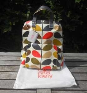 Orla kiely ladies Bestie Backpack in Classic Multi Stem - Picture 1 of 7