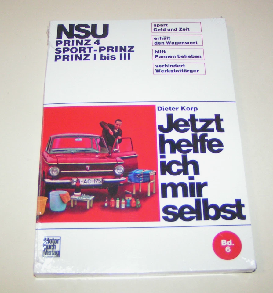 Manuale Di Riparazione NSU Prinz 4 / NSU Prinz I - III / NSU Sport-Prinz - Immagine 1 di 1