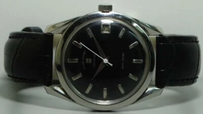 Reloj de pulsera vintage Favre Leuba Seachief fecha Geneve cuerda para hombre k727 ANTIGUO USADO Foto 1 de 4