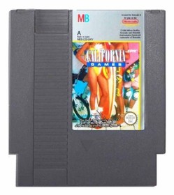 CALIFORNIA GAMES (NES Game) A