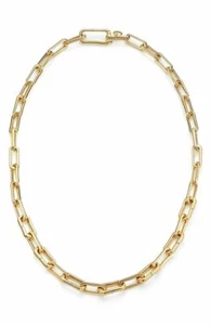 Nordstrom Multi Strand Gold Chain Necklace 31" $68 #281 - Picture 1 of 4