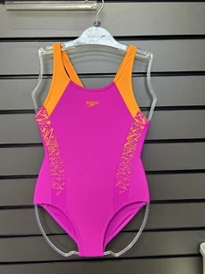 SPEEDO SWIMSUIT, Age 14, Pink - Picture 1 of 2
