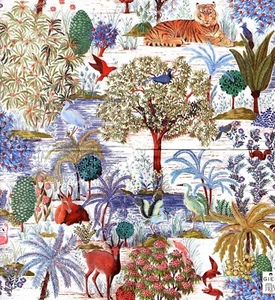 Serviettes en papier jardin du Japon/du palais Gien. Paper napkins Japan garden - Picture 1 of 1