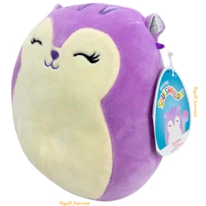 Squishmallows 7.5" Plush Toy - Sydnee Lilac Purple Squirrel Collectible NWT - Bild 1 von 6