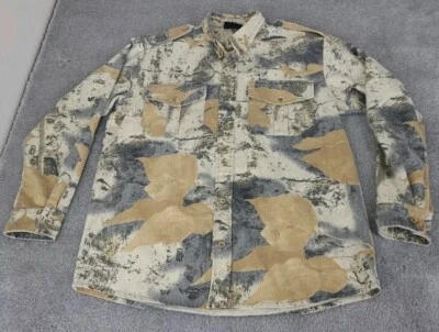 GHOST CAMO River Camouflage Field Shirt Men's M Long Sleeve Made in Ukraine  - Image 1 of 4