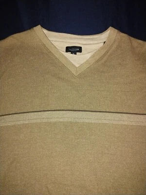 Van Heusen Sweater Men's XL, Tan Long Sleeve  - Image 1 of 4