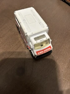 Vintage Diecast MotorMax 6034 Ambulance Van 1/64 Emergency Truck weiß mit Hecktüren - Bild 1 von 4