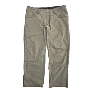 Kuhl Revolvr Men's Trousers Walking Hiking Trekking Trail Pants Khaki W38 L28 - Picture 1 of 18
