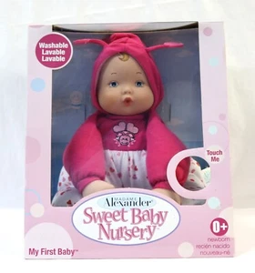 Muñeca bebé Madame Alexander My First dulce bebé guardería recién nacido cuerpo tierno 12 - Imagen 1 de 8