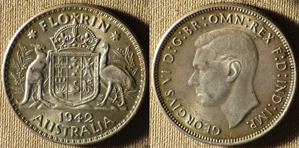 Australia : 1942(m) 1 Fl CH.AU-UNC  Some Toning #40    IR7207 - Image 1 of 1