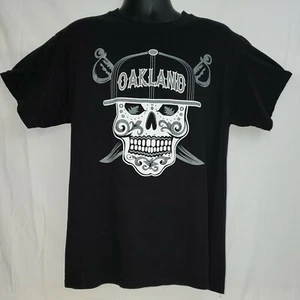 Day of the Dead Sugar Skull Oakland California T-Shirt "gebraucht" - Bild 1 von 3