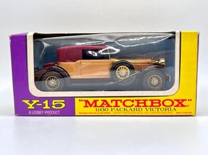 NIB New in Box MATCHBOX 1930 PACKARD VICTORIA Models of Yesteryear Y-15 - Picture 1 of 5