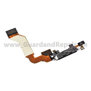iPhone 4S Ladebuchse Dock Connector USB Flex Felxkabel in schwarz - Zdjęcie 1 z 1