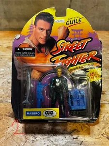 FIGURE STREET FIGHTER UFFICIAL MOVIE HASBRO GIG VINTAGE BLISTER NAVY - Foto 1 di 2