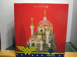 DC Enesco Wonder Woman Themyscira House 11 Zoll Statue VERSIEGELT - Bild 1 von 2