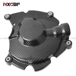 Cubierta de caja de cambios embrague motor derecho 100 % fibra de carbono para Yanaha R1 R1M 2020-2025 - Imagen 1 de 4