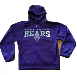 Central Arkansas Bears Under Armour Dri Fit Hoodie Size Small - Foto 1 di 4