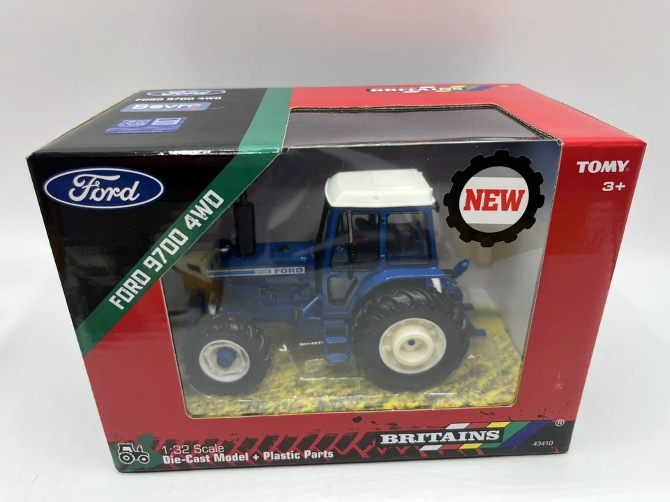 43410 Britains Ford 9700 tractor 1:32 scale New Sealed BOX Limited Edition - Image 1 of 1