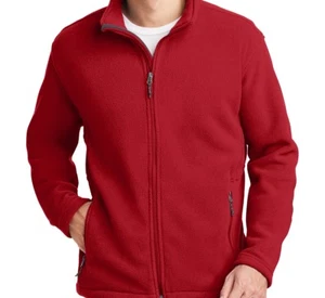 Cleveland Indians Chief Wahoo Mens Embroidered Full Zip Fleece Jacket XS-6XL New - Picture 1 of 8