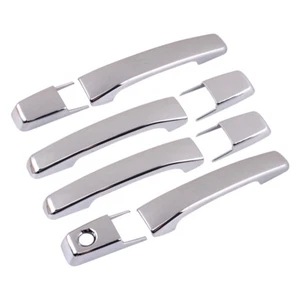 Outer Side Door Handle Cover Trim Fit For Mitsubishi Pajero Shogun V80 2007-2019 - Picture 1 of 4