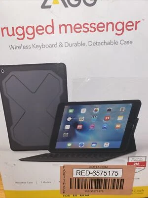 ZAGG Rugged Messenger Wireless Keyboard & Durable Case For 10.5 In Ipad - Image 1 of 4