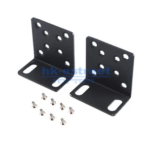 1 pair NETGEAR ProSAFE GS748T Compatible Rack Mount Kit, Rackmount, Rack Ears - Picture 1 of 11