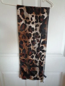 Neu mit Etikett - Jones New York - Damen - braun/sandsteinfarben Gepard - Seidentuch - Bild 1 von 1