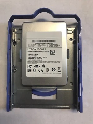 Lite-on 256GB SATA 2.5" SSD Solid State Drive LCS-256L9S-11 Caddy Dell - Image 1 of 2