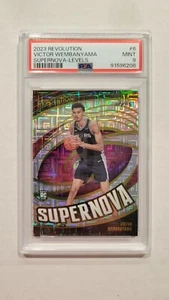 2023-24 Revolutions Victor Wembanyama Supernova-Levels #6 PSA 9 Rookie RC SSP - Bild 1 von 2