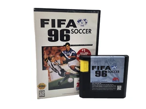 FIFA Soccer 96 (prima stampa) (Sega Genesis, 1995) con scatola - Foto 1 di 1