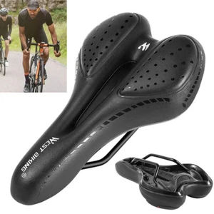 Sillín de bicicleta cómodo gel MTB asiento de bicicleta ergonómico sillín de bicicleta sillín de gel - Imagen 1 de 12