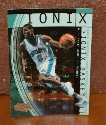 BASKETBALL CARD UD IONIX EDDIE JONES HORNETS - Image 1 of 2