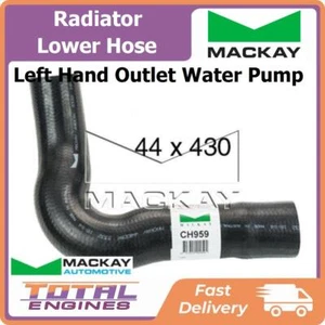 Radiator Lower Hose fits Ford Falcon XY 5.8L V8 351 CLEVELAND 2V - Picture 1 of 2