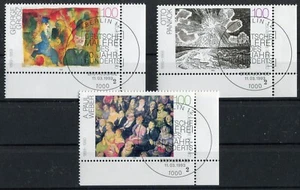 Bund LUXUS n.o 1656 - 1658 sello completo número de forma FN sellado RFA 1993 pintura - Imagen 1 de 3