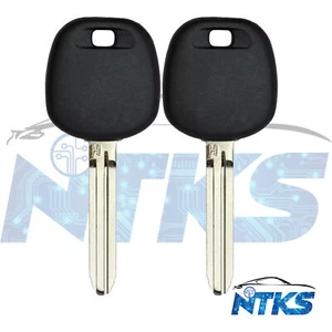 2 New Replacement for Toyota Transponder Key TOY44H-PT / 4D74 Chip (Lot 02) - Picture 1 of 5
