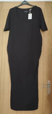 NWT Black Maternity T-Shirt Dress Size 10T Next - Image 1 of 4