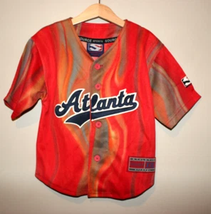 NEW Kids Boys Girls Source Sports Atlanta Athletic Baseball Jersey Size 4/5/6 - Picture 1 of 3