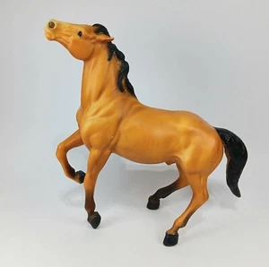 EARLY VTG 60's Breyer Horse #87 Traditional Diablo Mustang Buckskin Semi Rearing - Picture 1 of 11