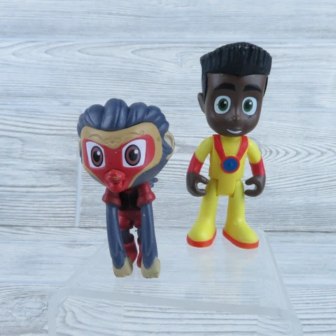 PJ Masks - Munki-Gu & Newton Star Theo - Toy / Action Figures - Lot of 2! EUC Cover