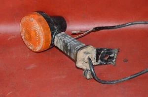 1983 Suzuki SP100 SP 100 Rear Left Turn Signal Light Lens Bracket Set OEM Bike - Picture 1 of 10