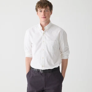 J Crew Broken-in organic cotton oxford shirt ~ Classic Fit WHITE  ~ S / M / L! - Picture 1 of 5