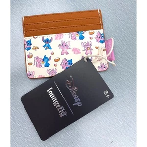 Snacks Loungefly Disney Lilo & Stitch Angel & Stitch estampados completos soporte para tarjetas - Imagen 1 de 7