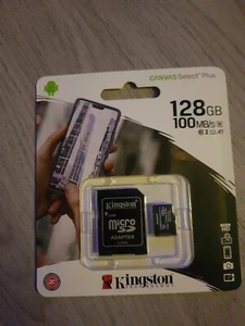 Kingston Technology Canvas Select Plus 128GB MicroSDXC UHS-I Class 10  - Picture 1 of 6