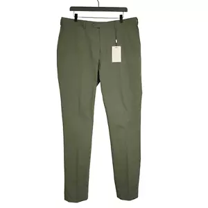 Herren Suitsupply Soho Grün Hose Stretch Baumwolle 110 EU56 UK / US46 W38 L36 - Bild 1 von 9