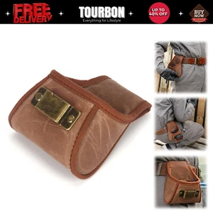 Estuche de herramientas de lona TOURBON Tornillos para clavos Taladros Broca Cinturón Bolsa Cinta Medidora Suspensión - Imagen 1 de 23
