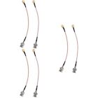 6 PCS Coaxial Radio Frequency Cable RG316 Antenna Adapter